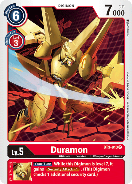 Duramon [BT3-013] [Release Special Booster Ver.1.5] | Event Horizon Hobbies CA