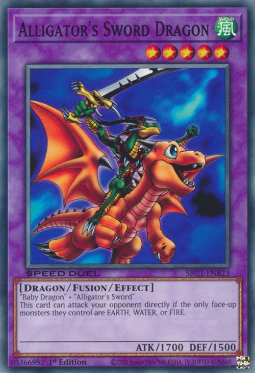 Alligator's Sword Dragon [SBC1-ENB23] Common | Event Horizon Hobbies CA