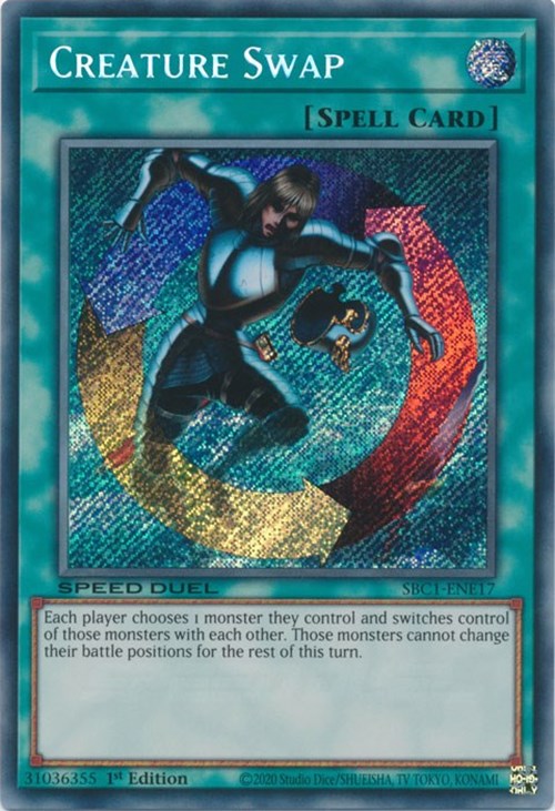 Creature Swap [SBC1-ENE17] Secret Rare | Event Horizon Hobbies CA