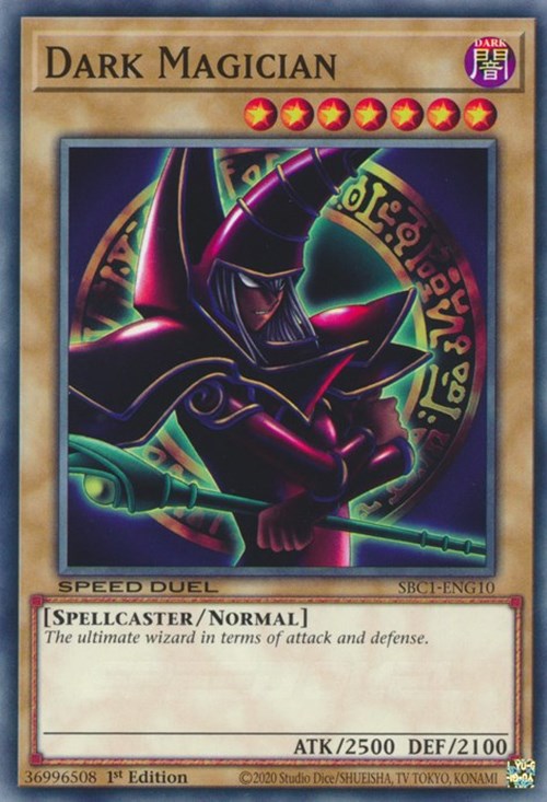 Dark Magician [SBC1-ENG10] Common | Event Horizon Hobbies CA