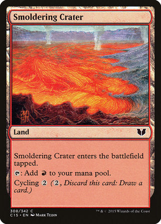 Smoldering Crater [Commander 2015] | Event Horizon Hobbies CA