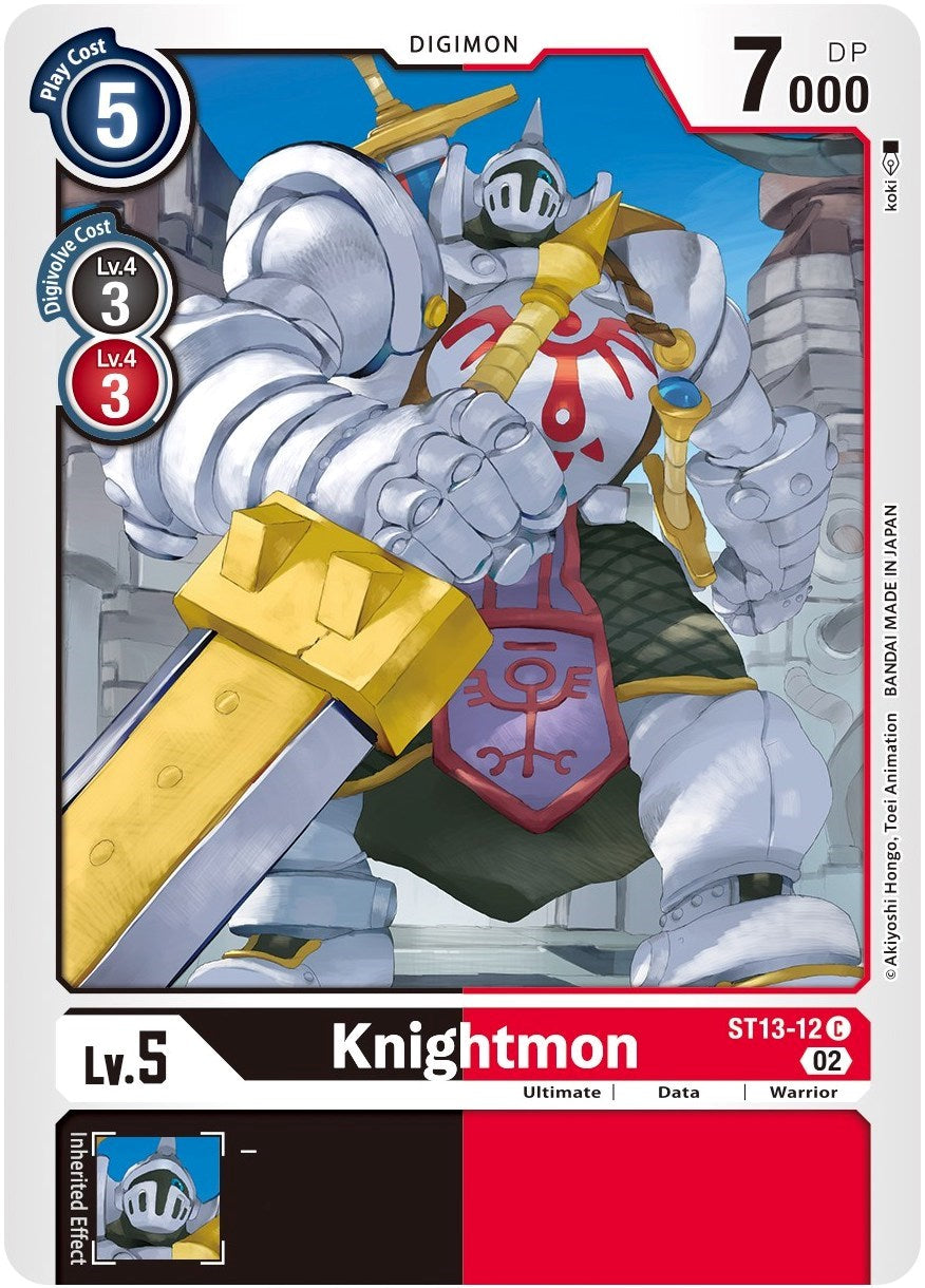 Knightmon [ST13-12] [Starter Deck: Ragnaloardmon] | Event Horizon Hobbies CA