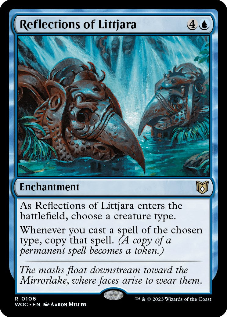 Reflections of Littjara [Wilds of Eldraine Commander] | Event Horizon Hobbies CA