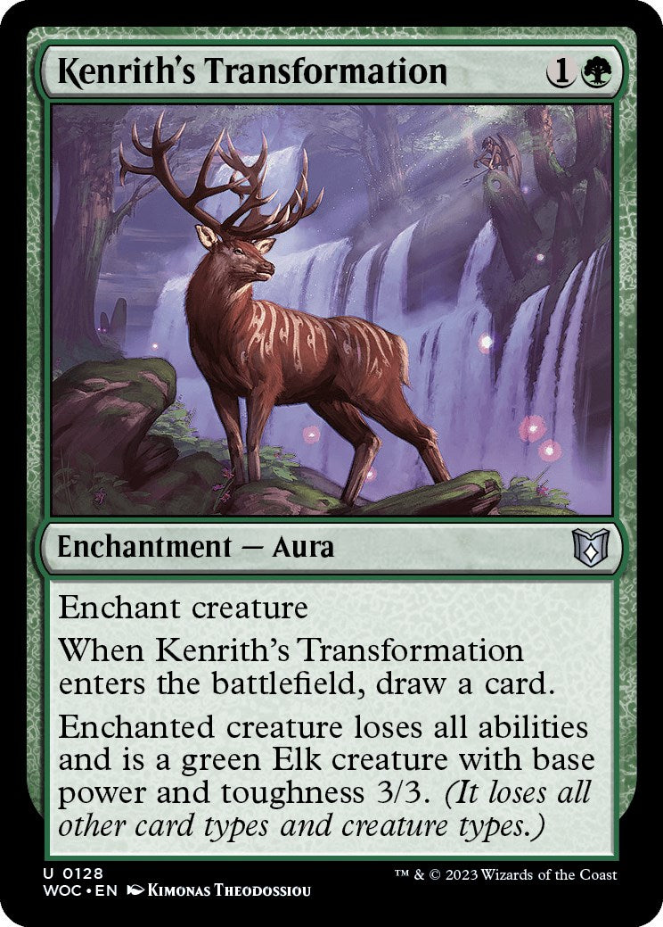 Kenrith's Transformation [Wilds of Eldraine Commander] | Event Horizon Hobbies CA