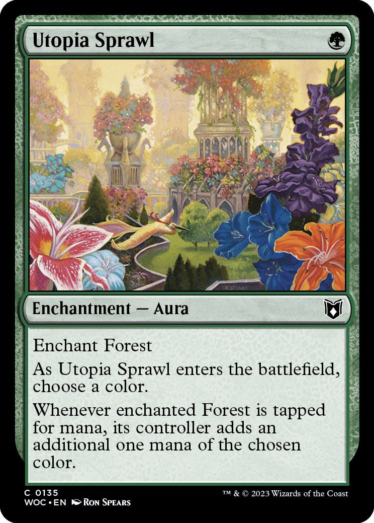 Utopia Sprawl [Wilds of Eldraine Commander] | Event Horizon Hobbies CA