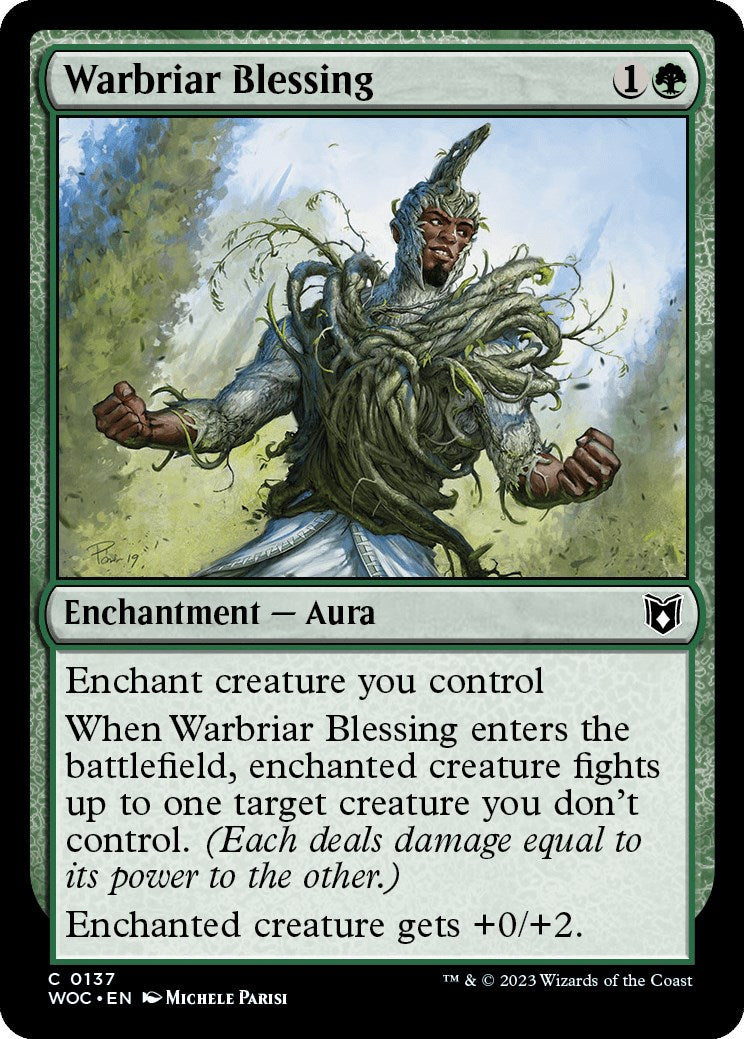 Warbriar Blessing [Wilds of Eldraine Commander] | Event Horizon Hobbies CA