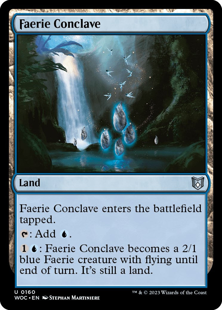 Faerie Conclave [Wilds of Eldraine Commander] | Event Horizon Hobbies CA