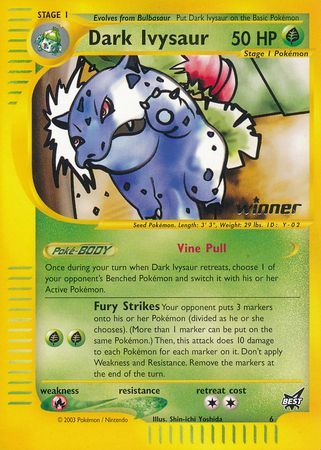 Dark Ivysaur (6) (Winner) [Best of Promos] | Event Horizon Hobbies CA