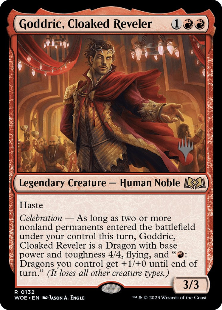 Goddric, Cloaked Reveler (Promo Pack) [Wilds of Eldraine Promos] | Event Horizon Hobbies CA