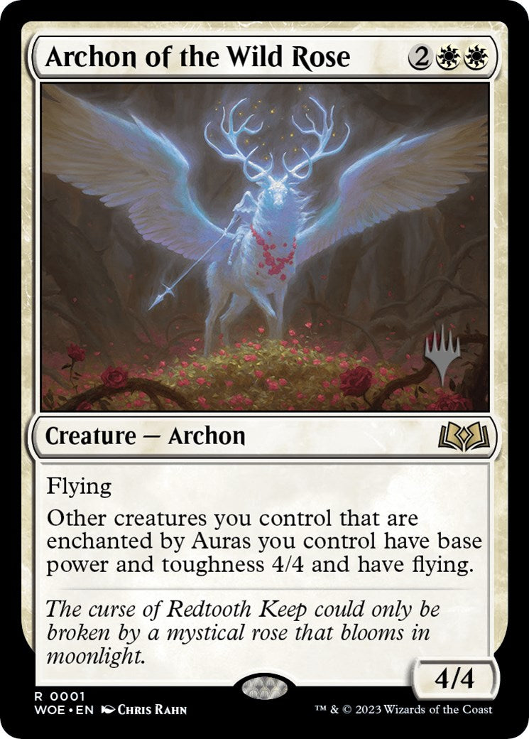 Archon of the Wild Rose (Promo Pack) [Wilds of Eldraine Promos] | Event Horizon Hobbies CA