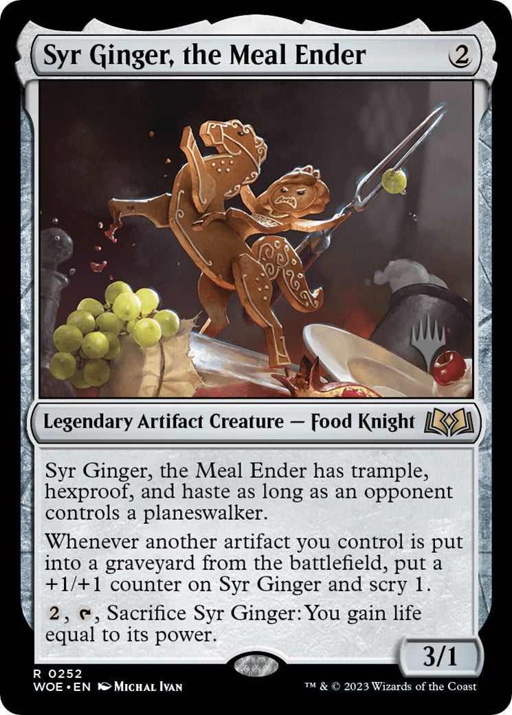 Syr Ginger, the Meal Ender (Promo Pack) [Wilds of Eldraine Promos] | Event Horizon Hobbies CA