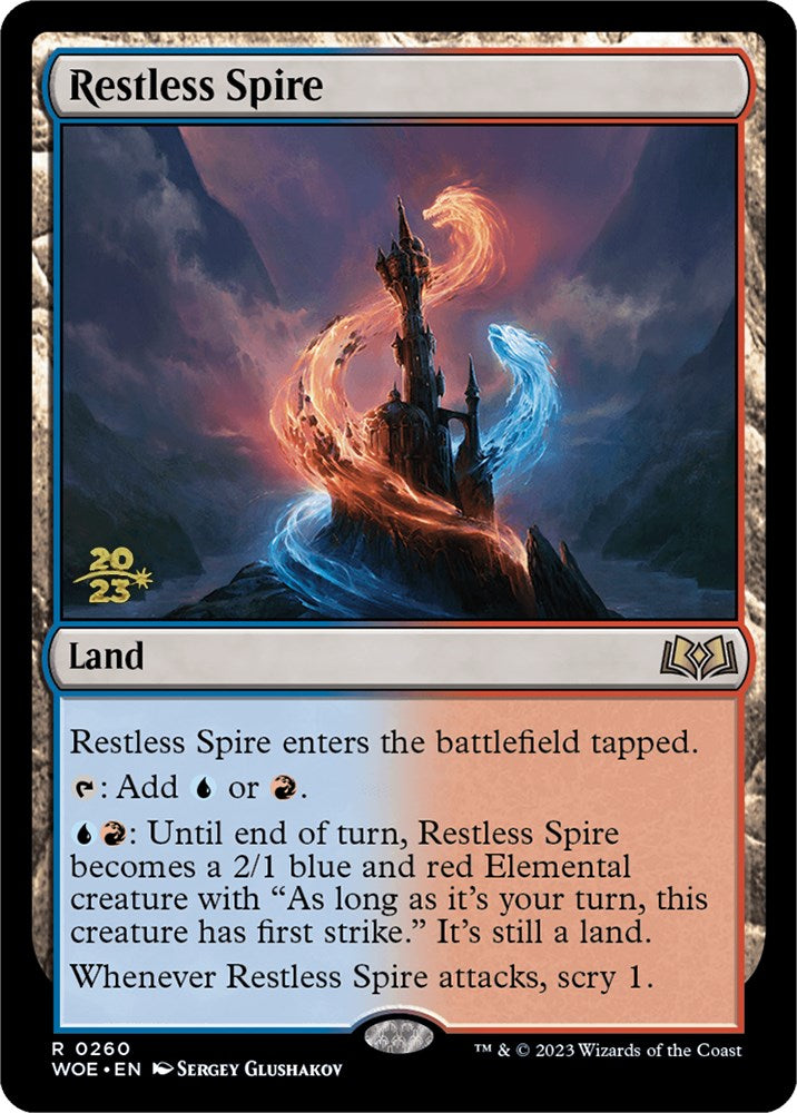 Restless Spire [Wilds of Eldraine Prerelease Promos] | Event Horizon Hobbies CA