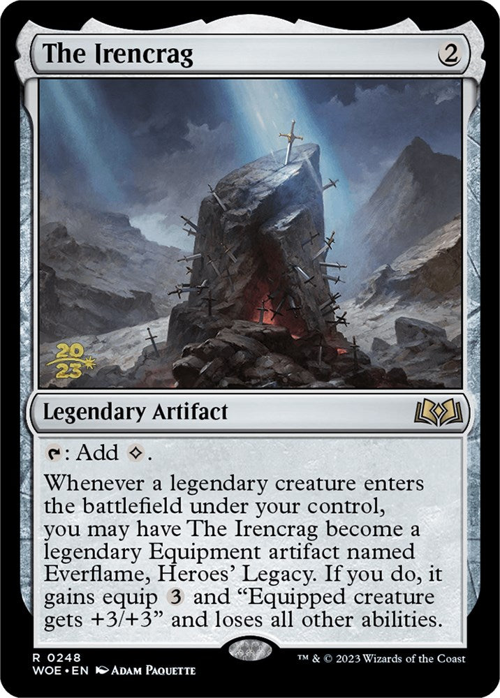 The Irencrag [Wilds of Eldraine Prerelease Promos] | Event Horizon Hobbies CA