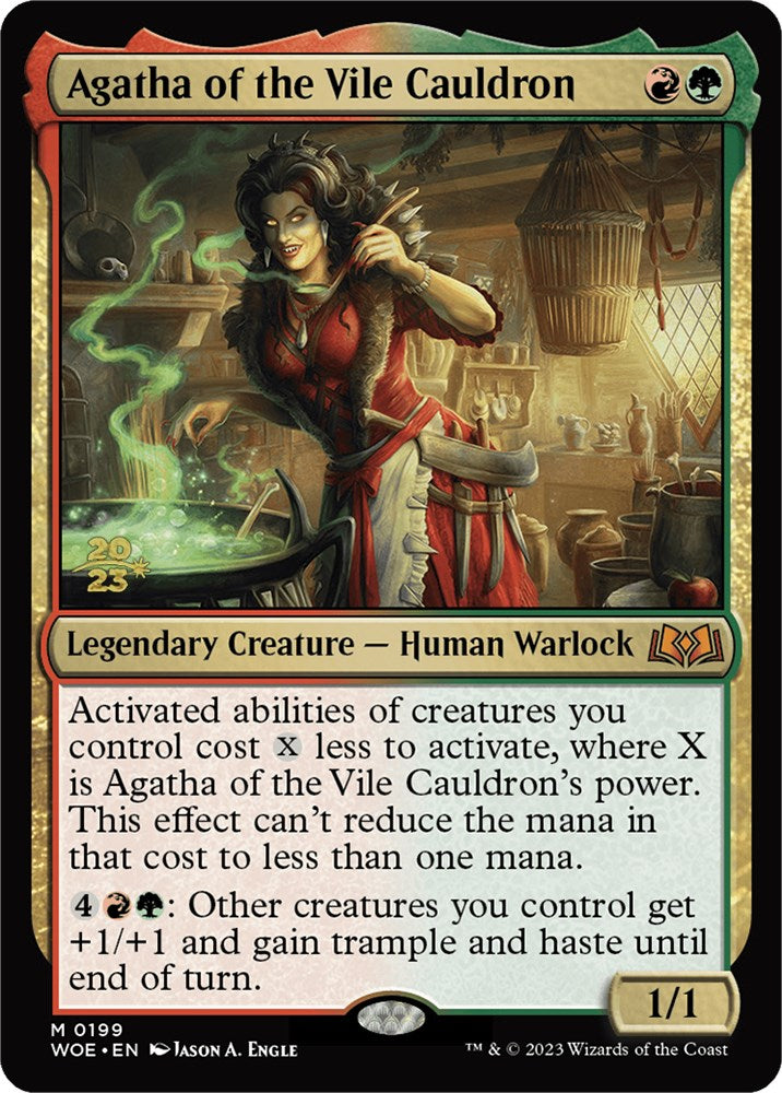 Agatha of the Vile Cauldron [Wilds of Eldraine Prerelease Promos] | Event Horizon Hobbies CA