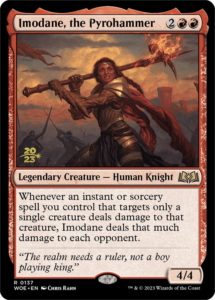 Imodane, the Pyrohammer [Wilds of Eldraine Prerelease Promos] | Event Horizon Hobbies CA