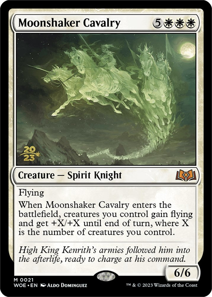 Moonshaker Cavalry [Wilds of Eldraine Prerelease Promos] | Event Horizon Hobbies CA