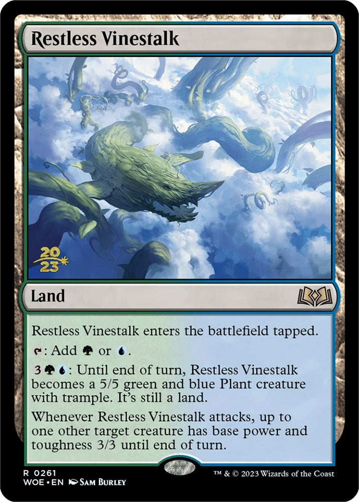 Restless Vinestalk [Wilds of Eldraine Prerelease Promos] | Event Horizon Hobbies CA