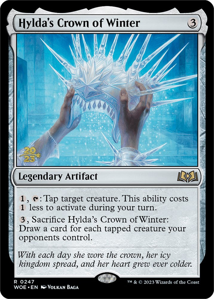 Hylda's Crown of Winter [Wilds of Eldraine Prerelease Promos] | Event Horizon Hobbies CA