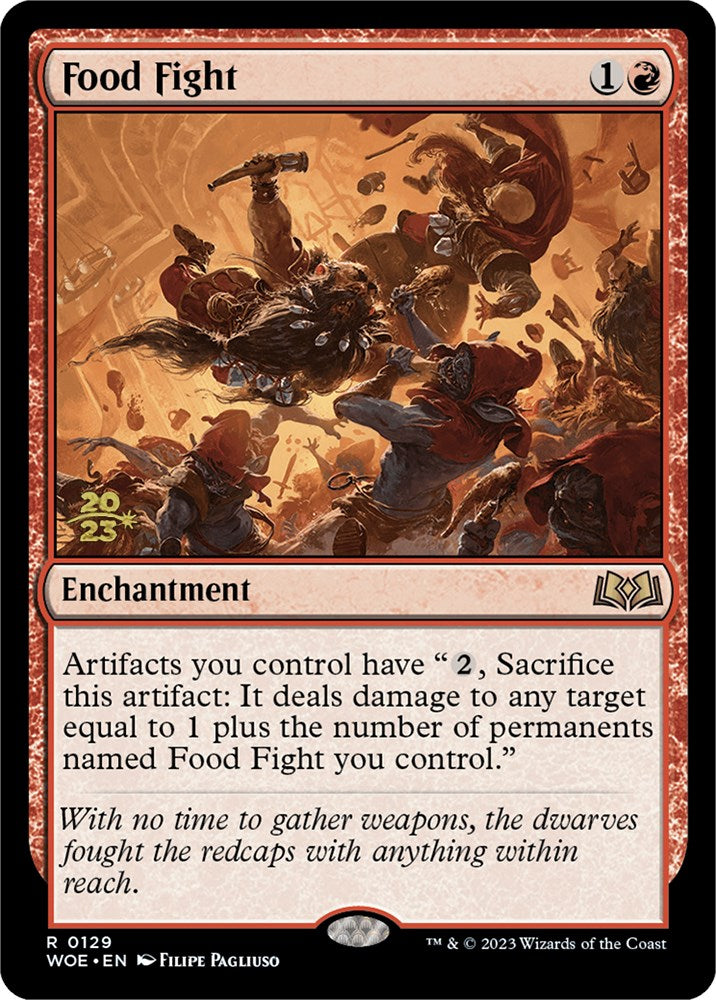 Food Fight [Wilds of Eldraine Prerelease Promos] | Event Horizon Hobbies CA