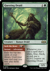 Questing Druid // Seek the Beast [Wilds of Eldraine Prerelease Promos] | Event Horizon Hobbies CA