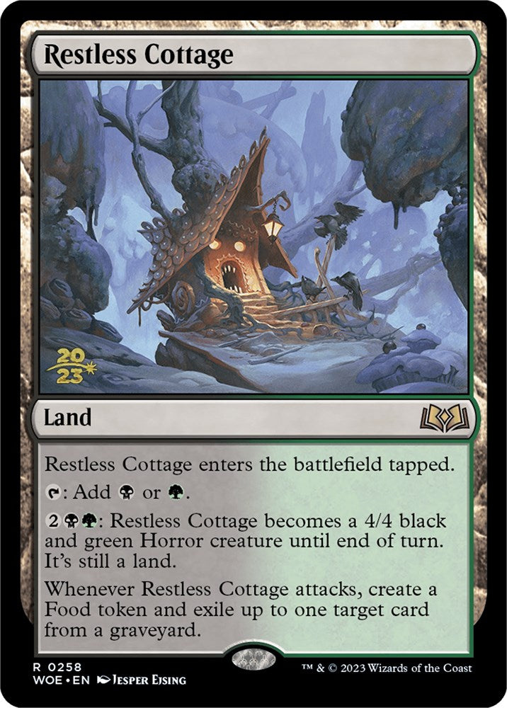 Restless Cottage [Wilds of Eldraine Prerelease Promos] | Event Horizon Hobbies CA