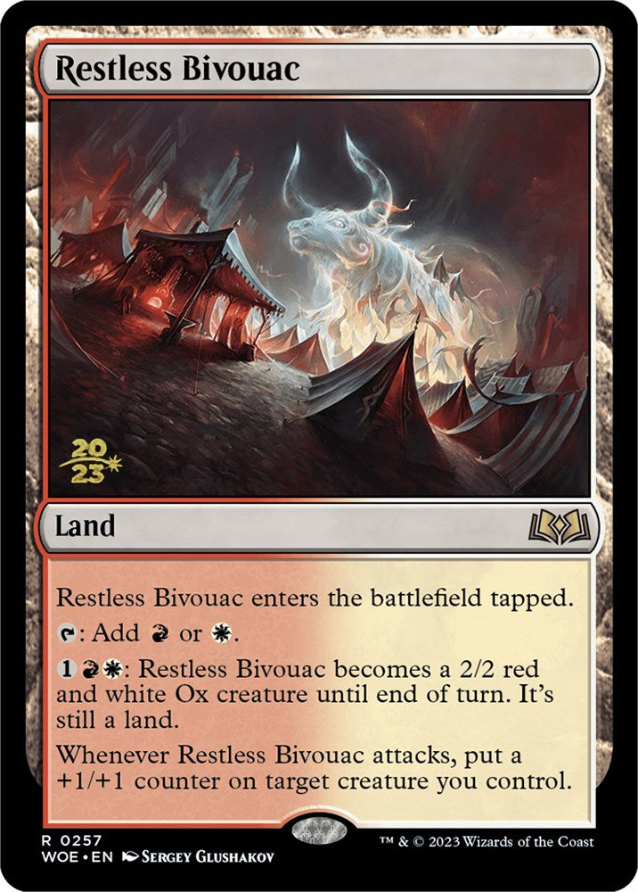 Restless Bivouac [Wilds of Eldraine Prerelease Promos] | Event Horizon Hobbies CA