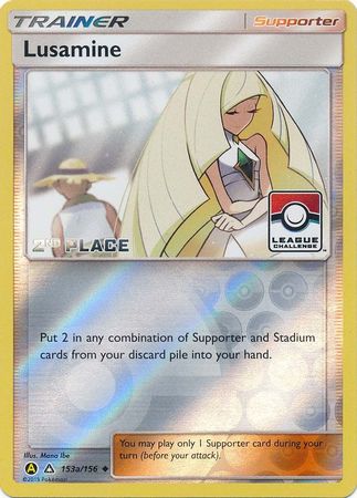 Lusamine (153a/156) (League Challenge Alt Art 2nd Place) [Sun & Moon: Ultra Prism] | Event Horizon Hobbies CA