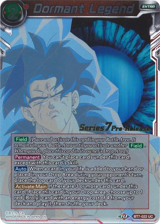 Dormant Legend (BT7-022_PR) [Assault of the Saiyans Prerelease Promos] | Event Horizon Hobbies CA