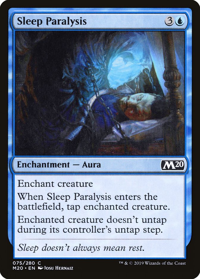 Sleep Paralysis [Core Set 2020] | Event Horizon Hobbies CA