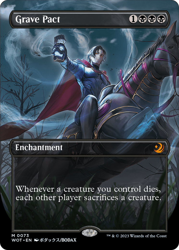 Grave Pact (Anime Borderless) [Wilds of Eldraine: Enchanting Tales] | Event Horizon Hobbies CA