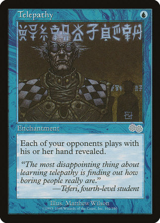 Telepathy [Urza's Saga] | Event Horizon Hobbies CA