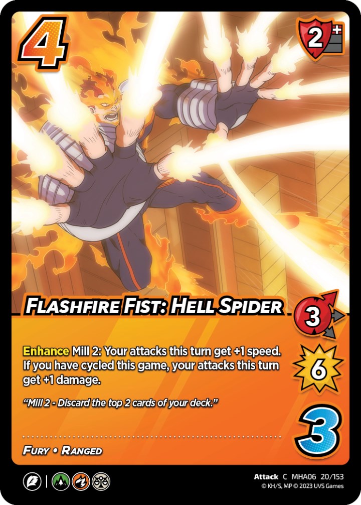 Flashfire Fist: Hell Spider [Jet Burn] | Event Horizon Hobbies CA