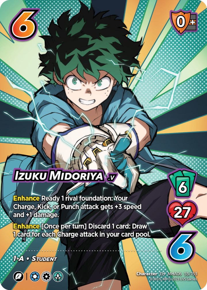 Izuku Midoriya (55/153) [Jet Burn] | Event Horizon Hobbies CA