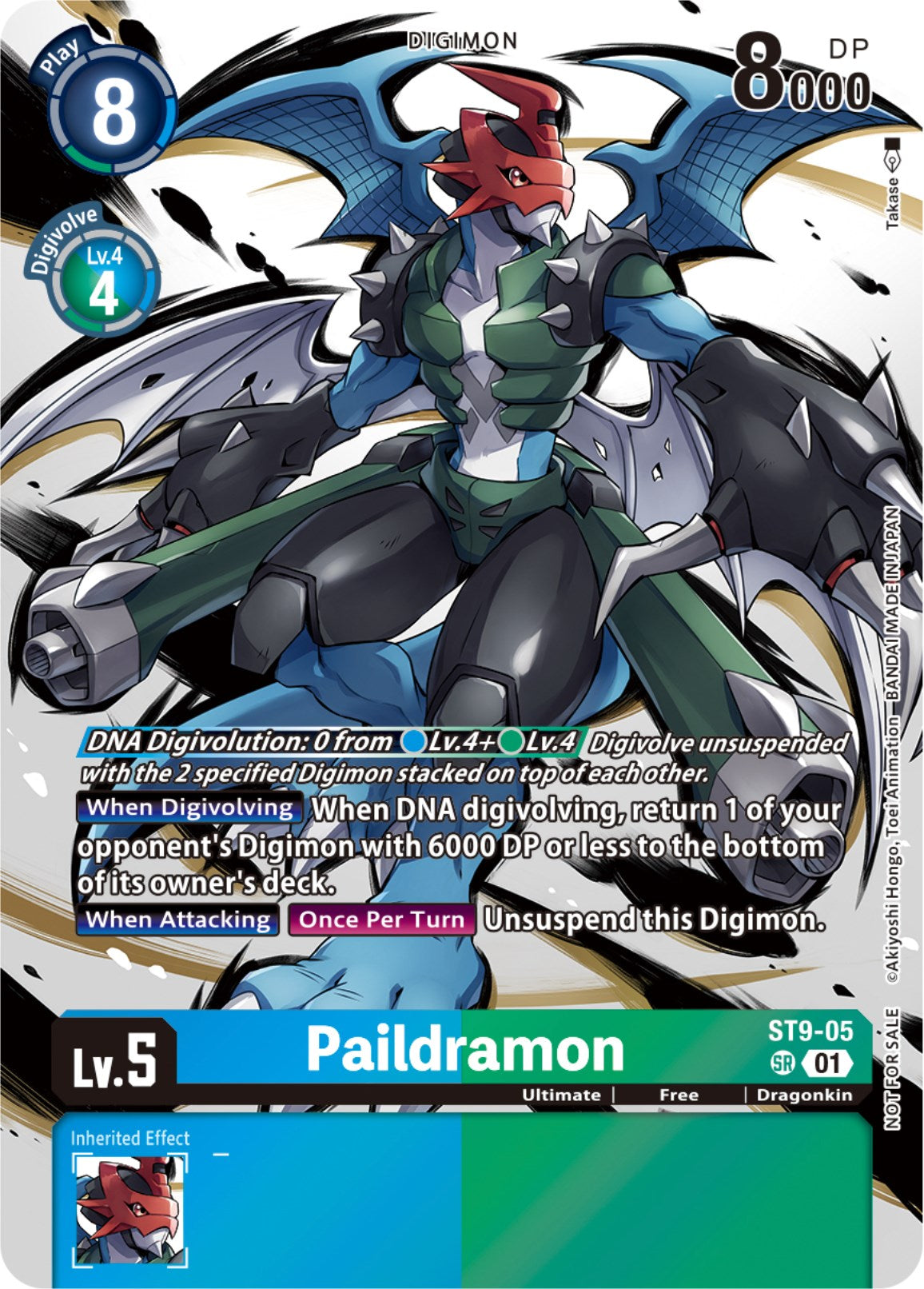 Paildramon [ST9-05] (Tamer Party Pack -The Beginning-) [Starter Deck: Ultimate Ancient Dragon] | Event Horizon Hobbies CA