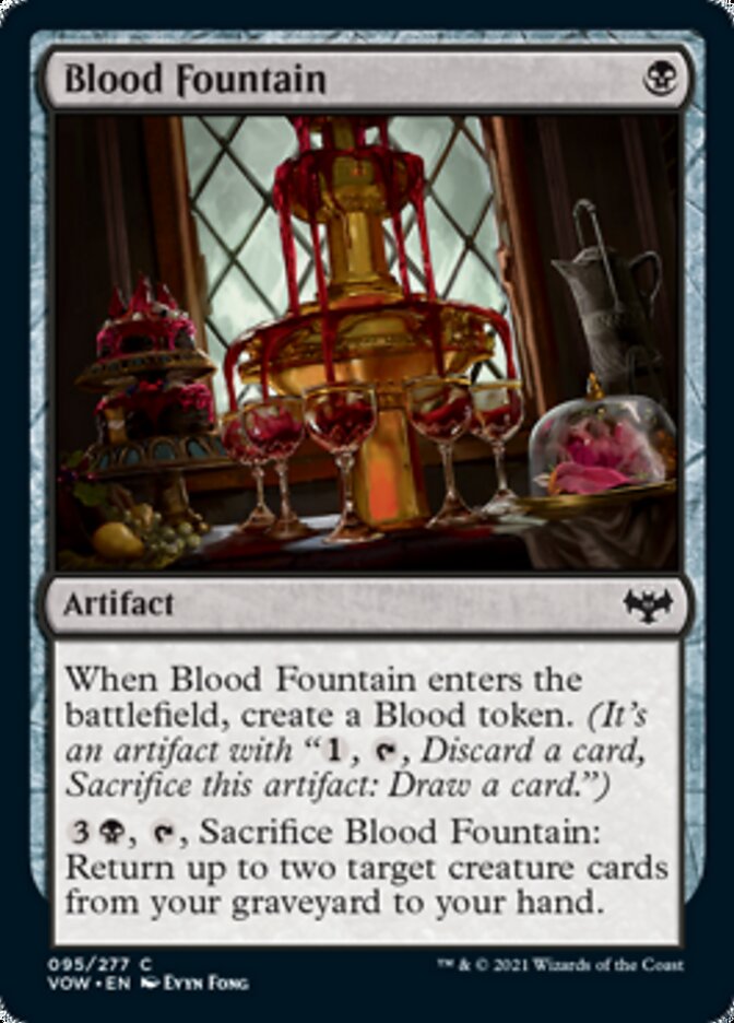 Blood Fountain [Innistrad: Crimson Vow] | Event Horizon Hobbies CA