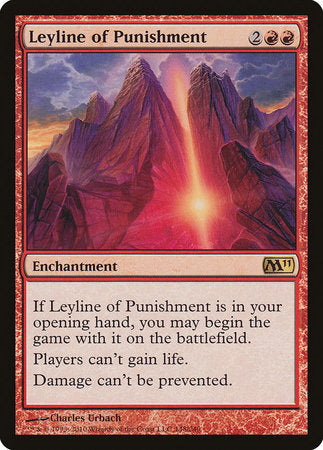 Leyline of Punishment [Magic 2011] | Event Horizon Hobbies CA