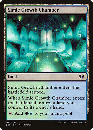 Simic Growth Chamber [Commander 2015] | Event Horizon Hobbies CA