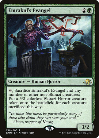 Emrakul's Evangel [Eldritch Moon] | Event Horizon Hobbies CA