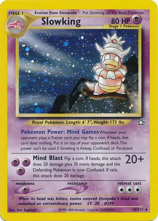 Slowking (14/111) [Neo Genesis Unlimited] | Event Horizon Hobbies CA