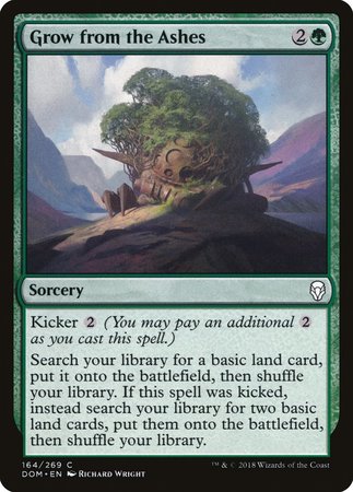 Grow from the Ashes [Dominaria] | Event Horizon Hobbies CA