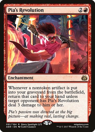 Pia's Revolution [Aether Revolt] | Event Horizon Hobbies CA