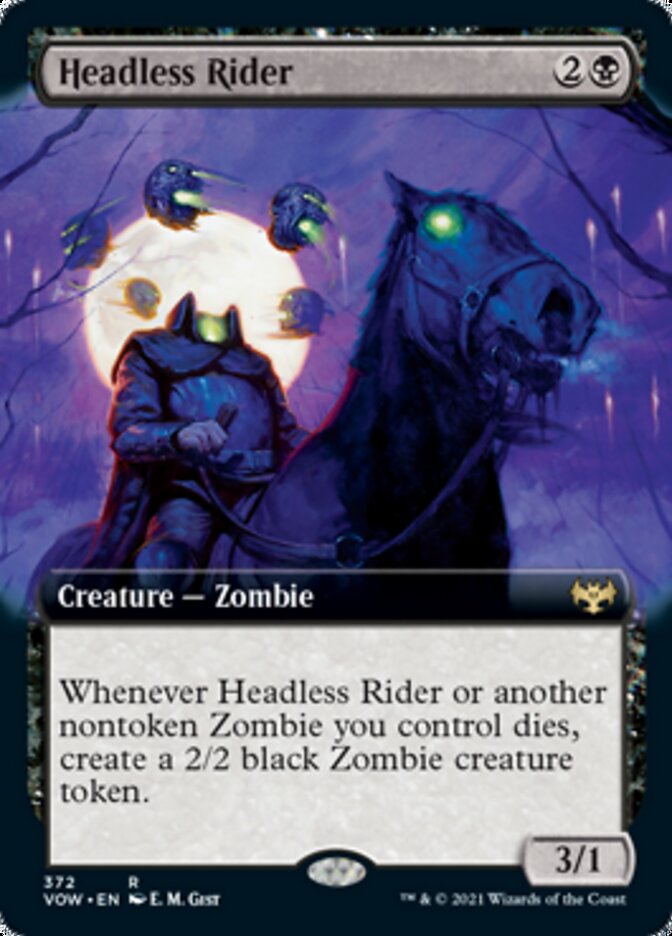 Headless Rider (Extended) [Innistrad: Crimson Vow] | Event Horizon Hobbies CA