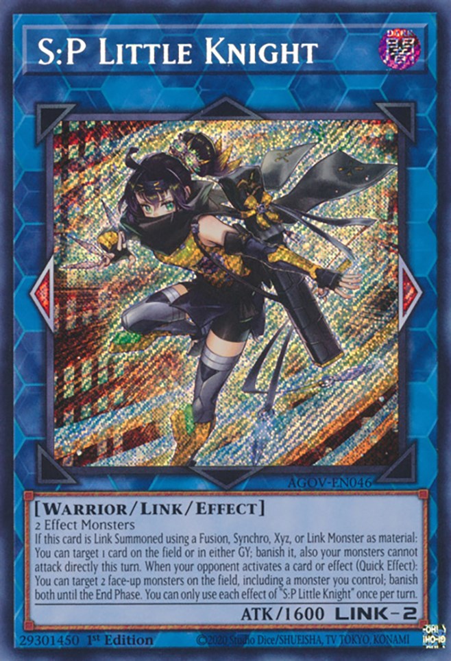 S:P Little Knight [AGOV-EN046] Secret Rare | Event Horizon Hobbies CA