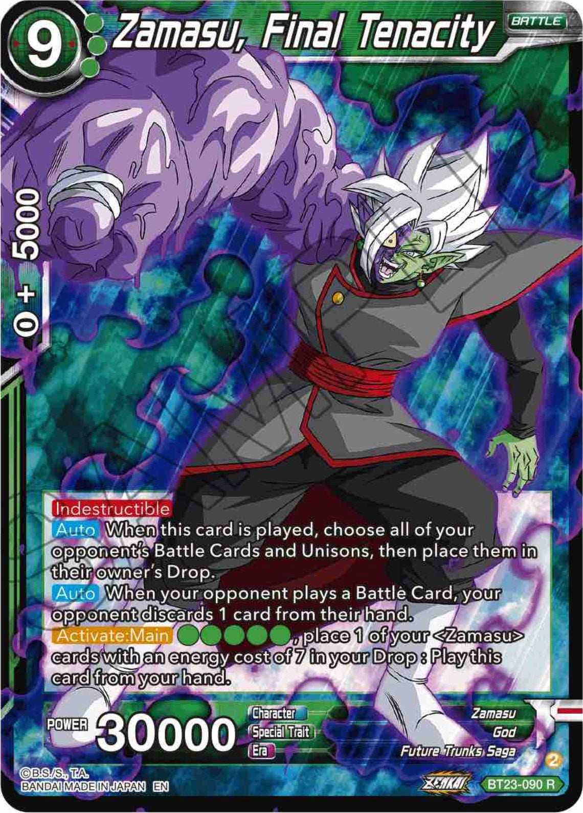 Zamasu, Final Tenacity (BT23-090) [Perfect Combination] | Event Horizon Hobbies CA