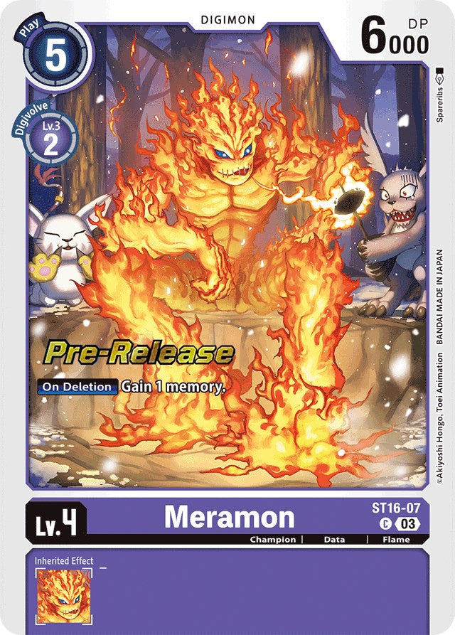 Meramon [ST16-07] [Starter Deck: Wolf of Friendship Pre-Release Cards] | Event Horizon Hobbies CA