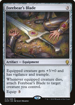 Forebear's Blade [Dominaria] | Event Horizon Hobbies CA