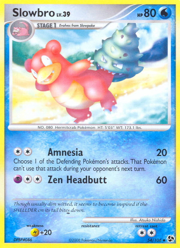 Slowbro (54/106) [Diamond & Pearl: Great Encounters] | Event Horizon Hobbies CA