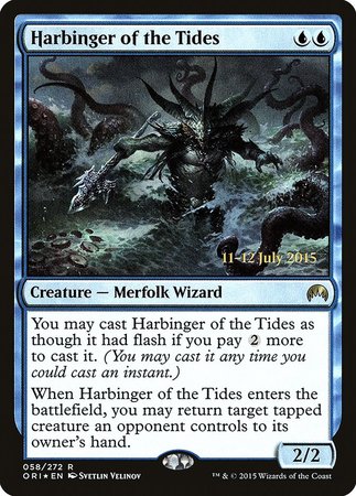 Harbinger of the Tides [Magic Origins Promos] | Event Horizon Hobbies CA