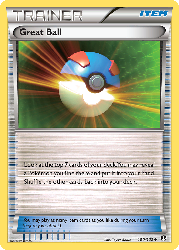 Great Ball (100/122) [XY: BREAKpoint] | Event Horizon Hobbies CA