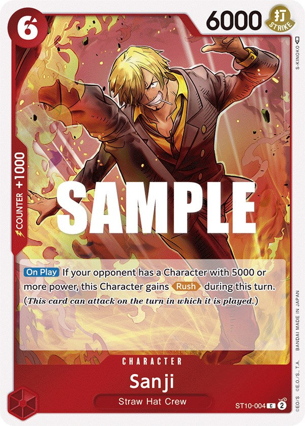 Sanji [Ultimate Deck - The Three Captains] | Event Horizon Hobbies CA